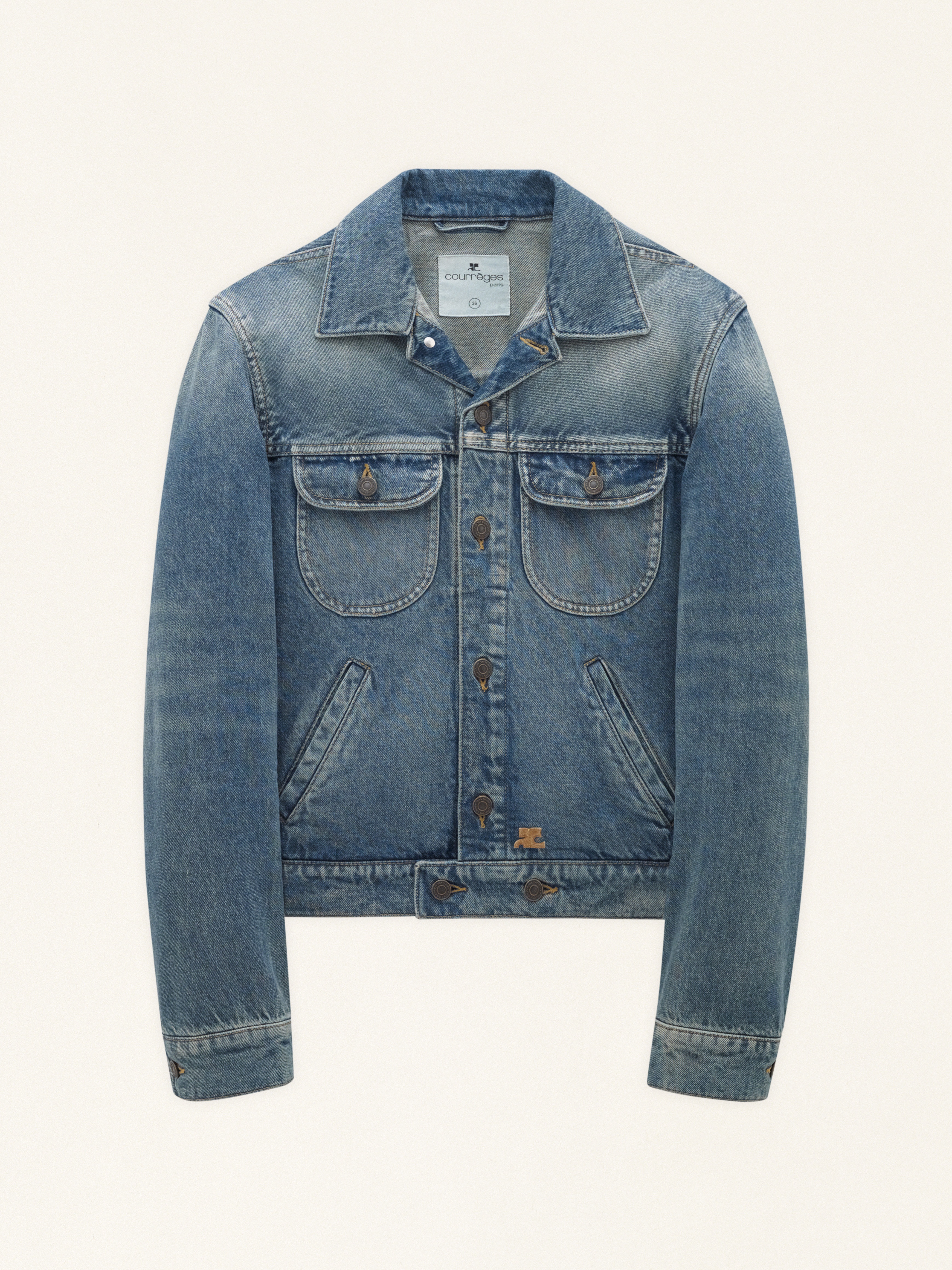 BLOUSON DENIM VINTAGE - 1