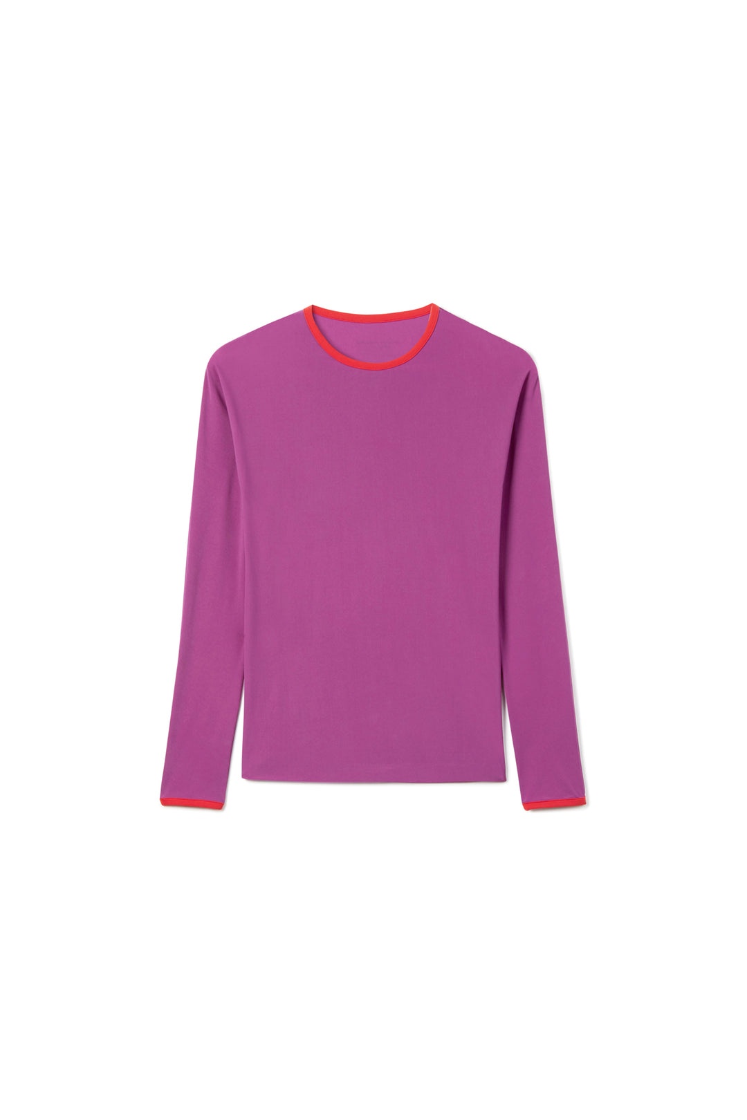 SUPER STRETCH LONGSLEEVE T-SHIRT / purple - 1