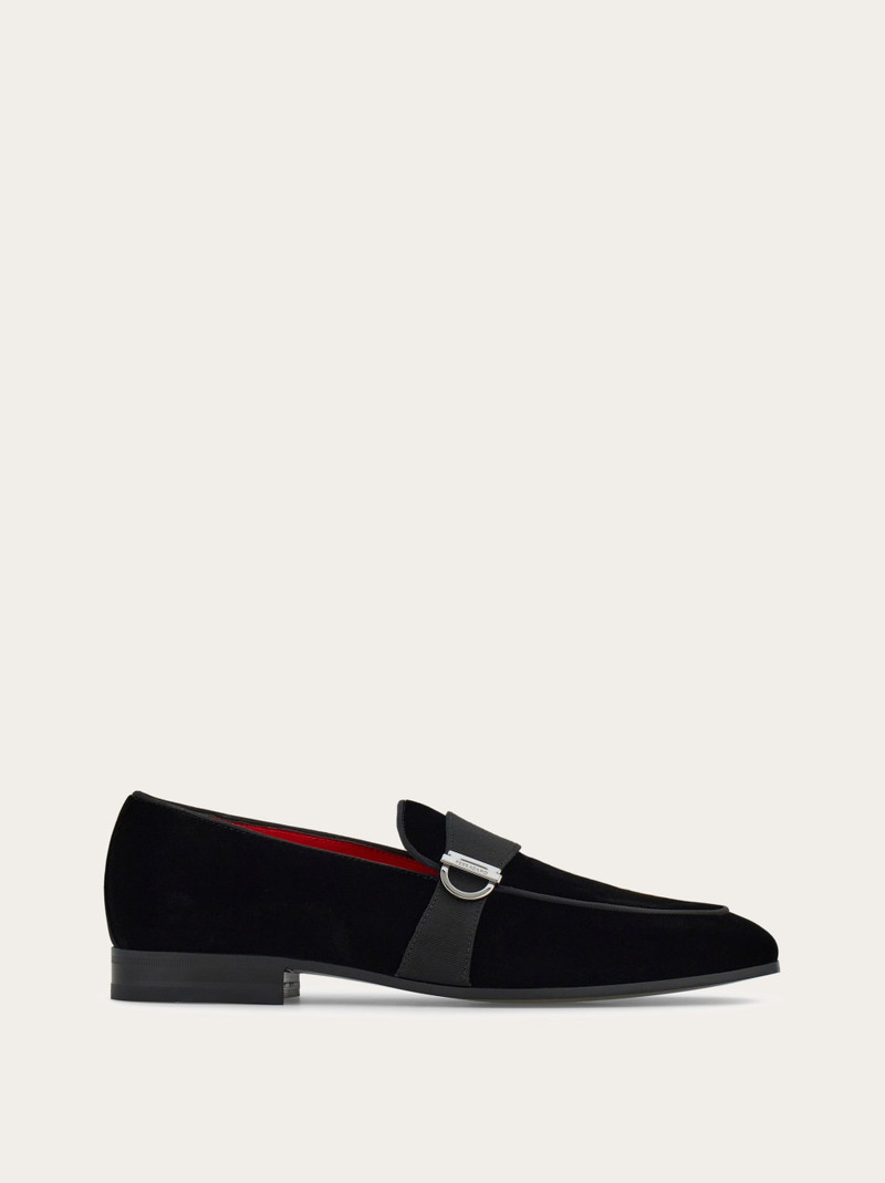 Loafer with Gancini detail 1
