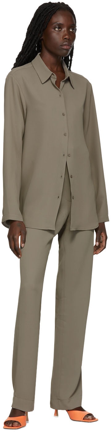 Taupe Staple Shirt - 8