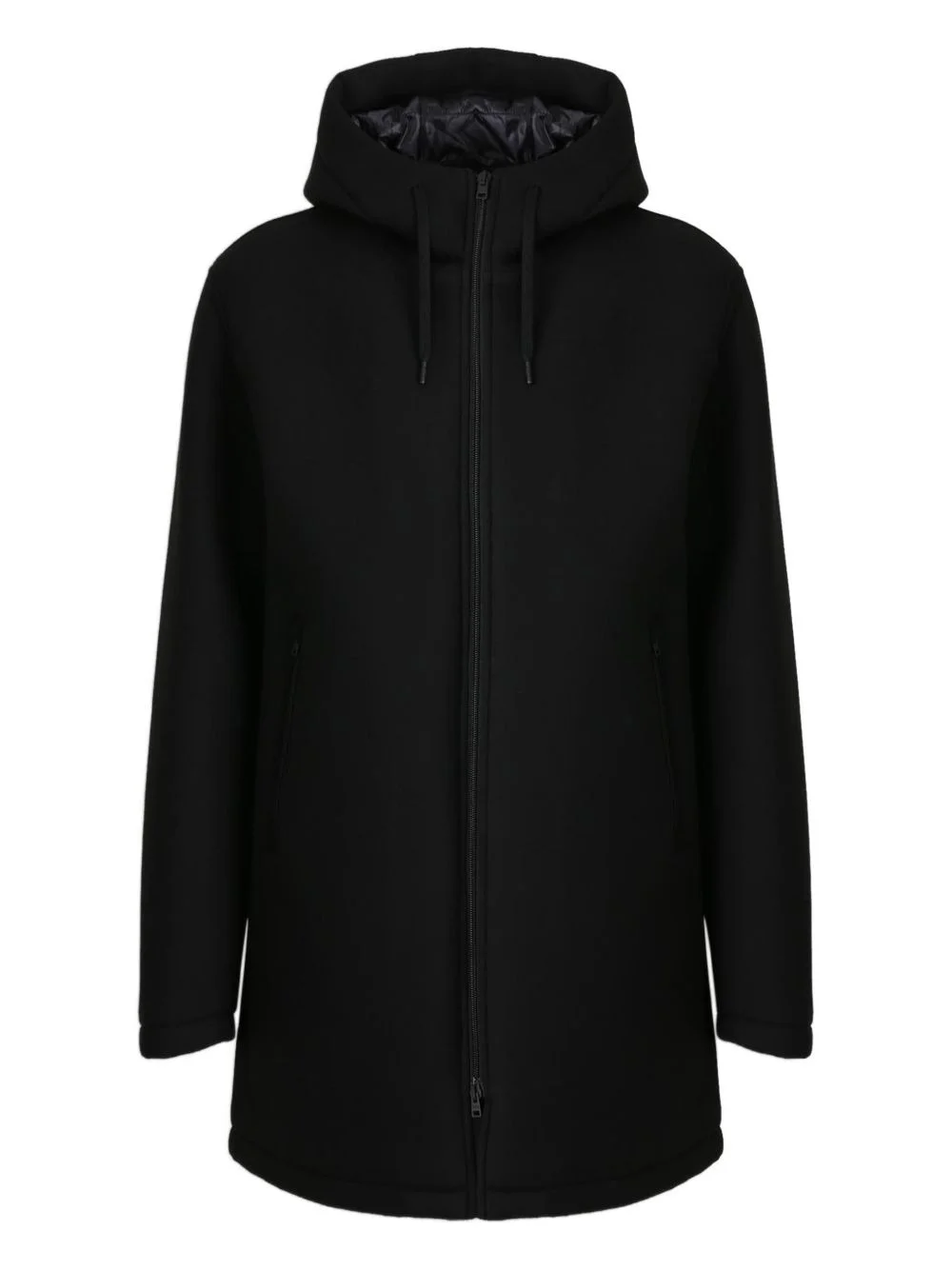 hooded zip-up jacket - 1