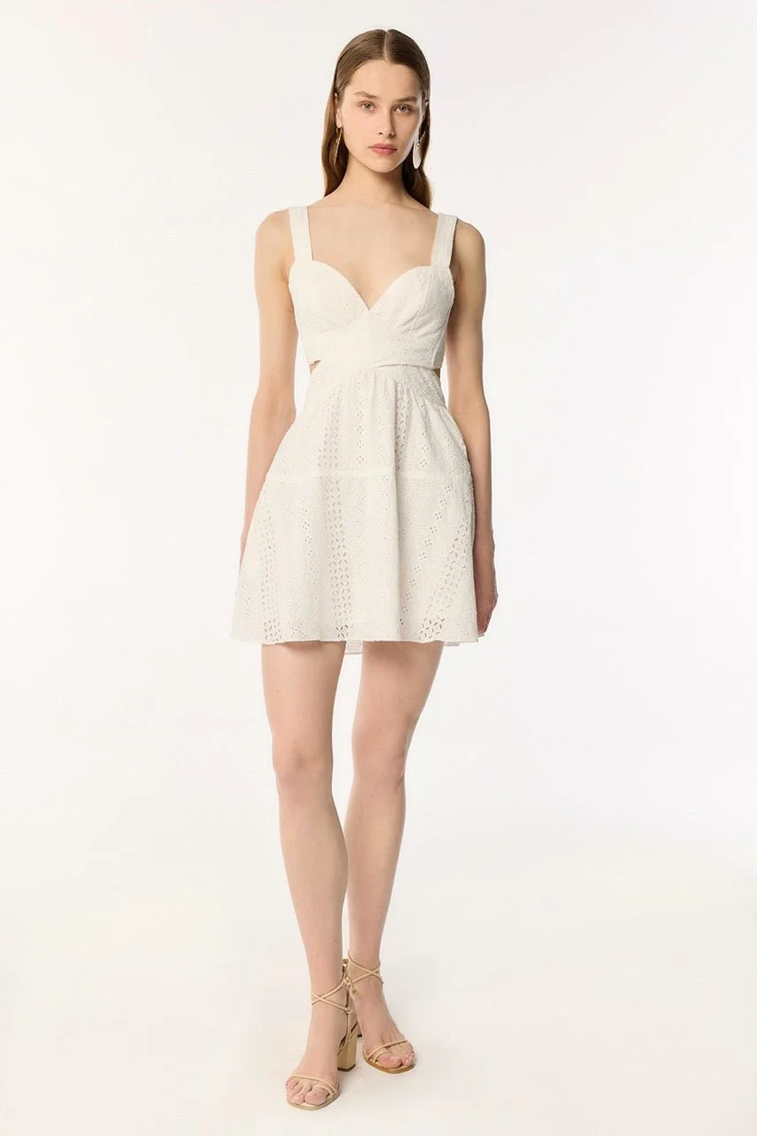 Mini Dress Coco - Natural White - 1