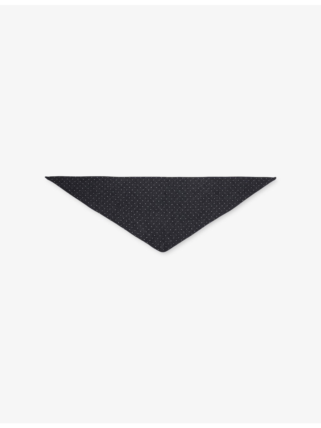 Polka-Dot Wool And Cashmere-Blend Scarf - 2