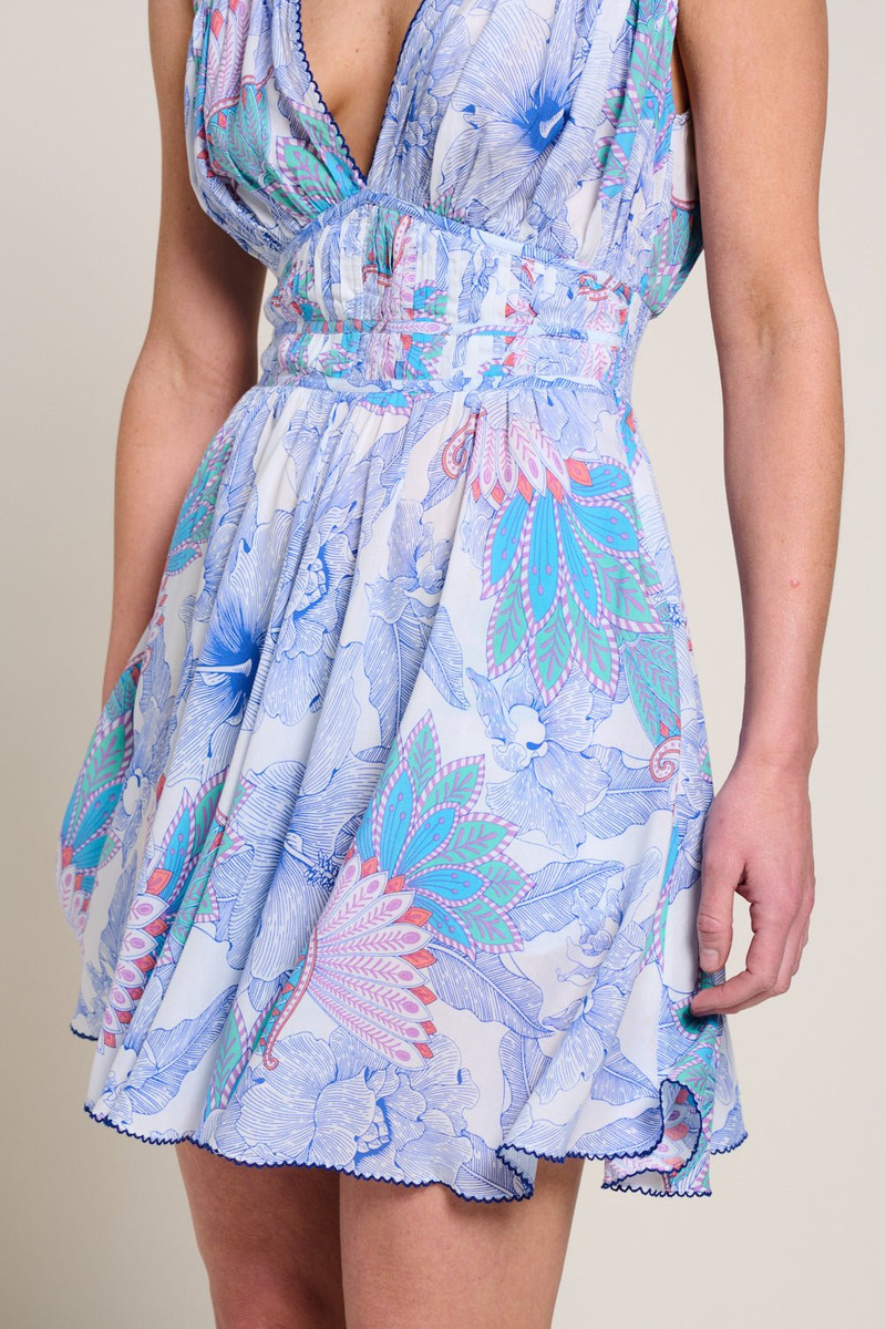 Mini Dress Ciao - Blue Padang 5