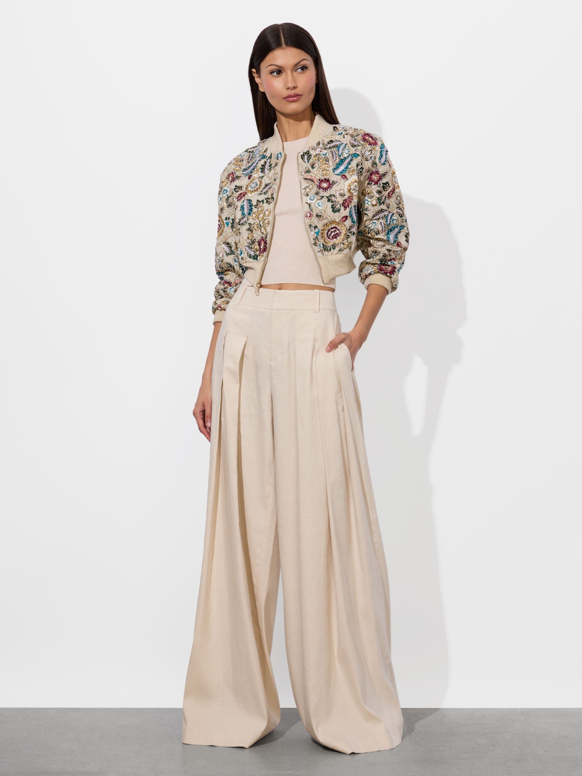 ODIE EMBELLISHED BOMBER - 3