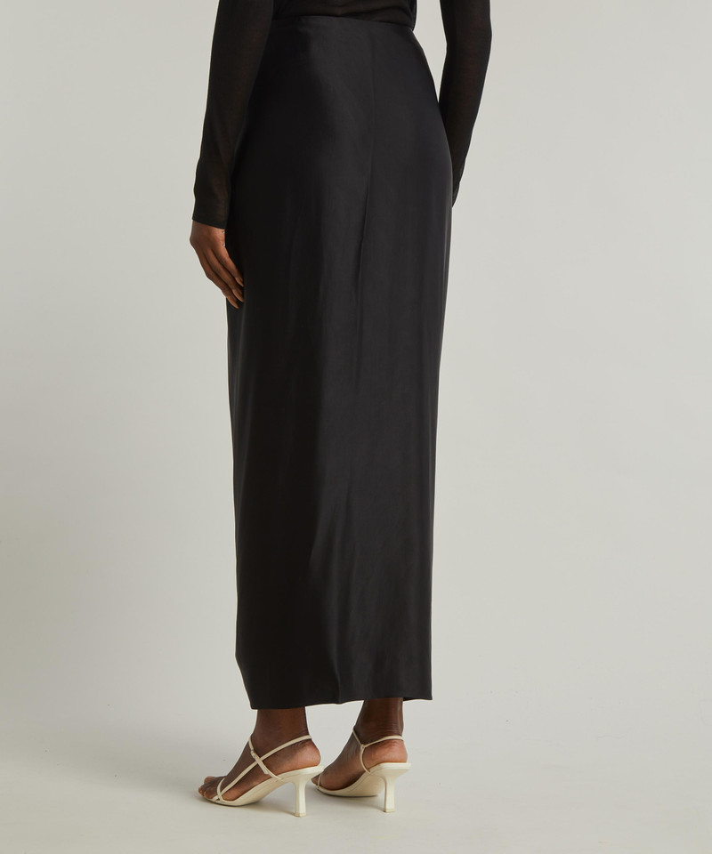 Satin Knot Skirt 4