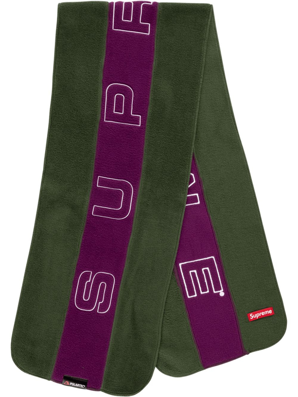x Polartec logo scarf - 1