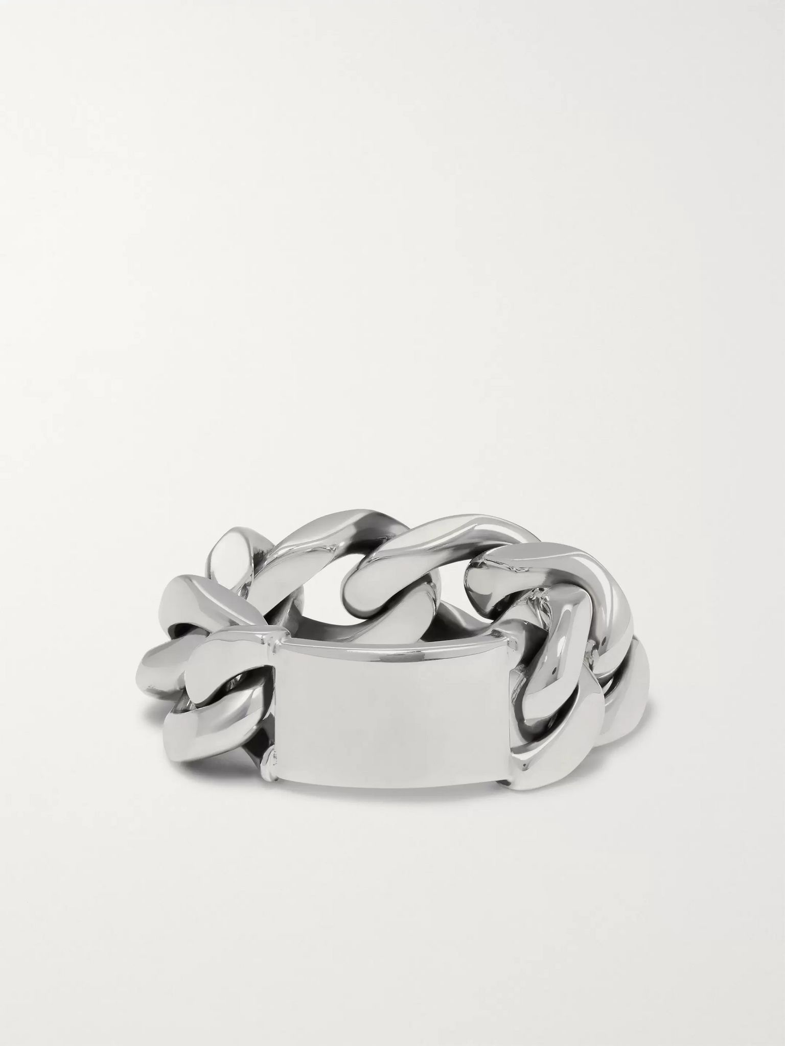 Sterling Silver Chain Ring - 3