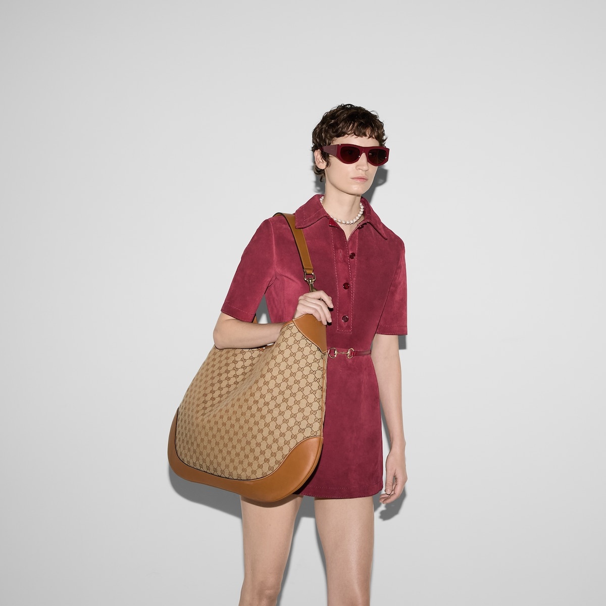 Gucci B large shoulder bag - 3