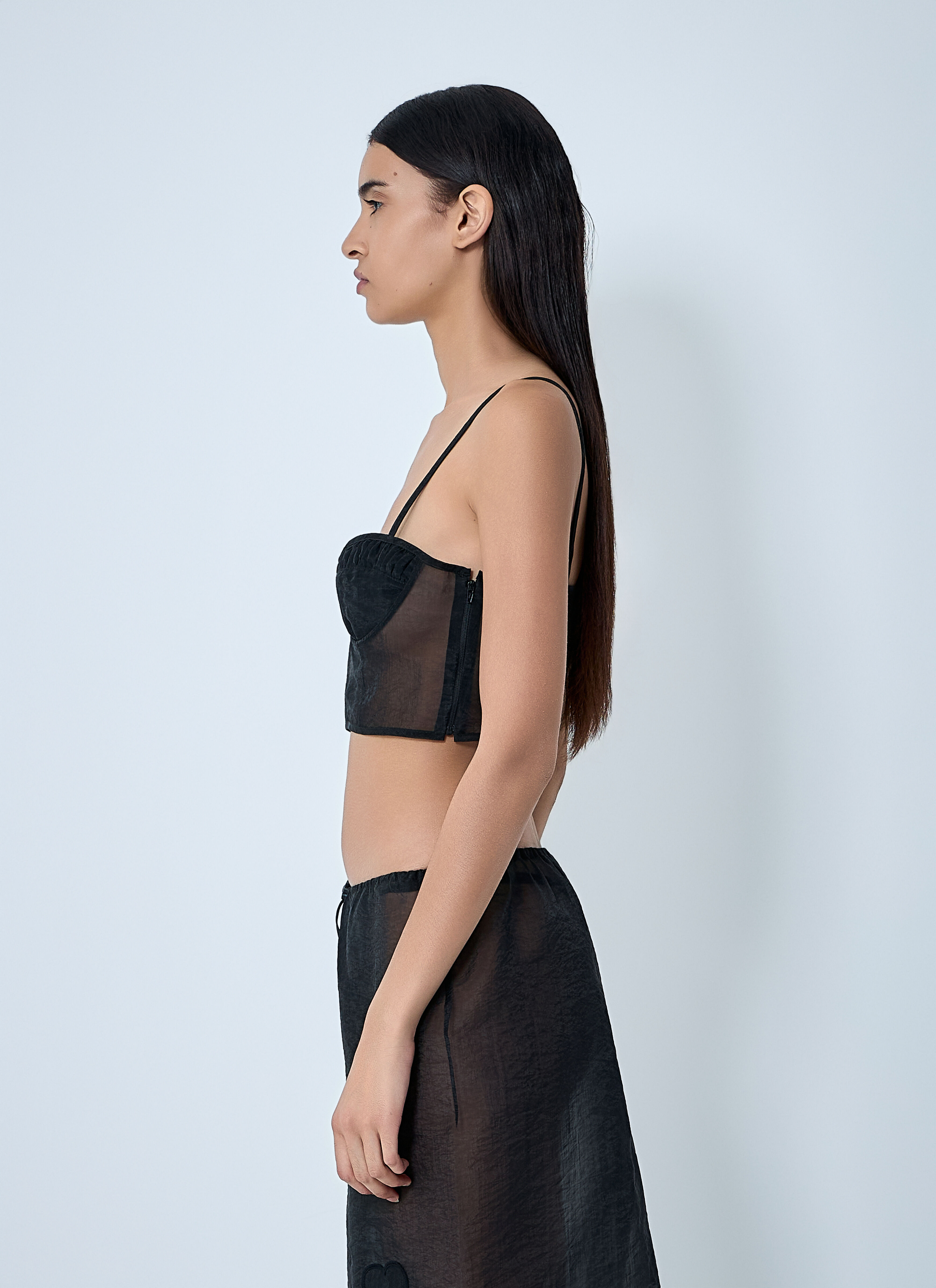 Semi-Sheer Bralet - 3