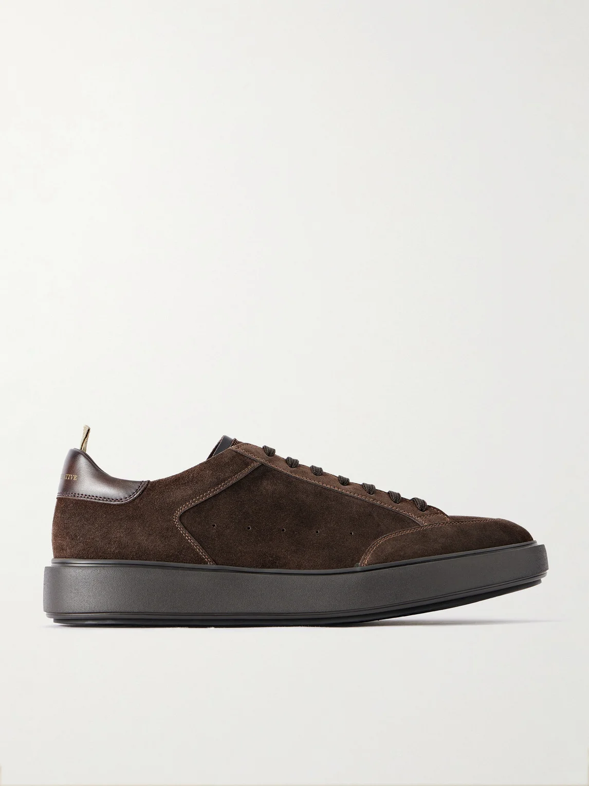Sequel 001 Lace-Up Suede Sneakers - 1