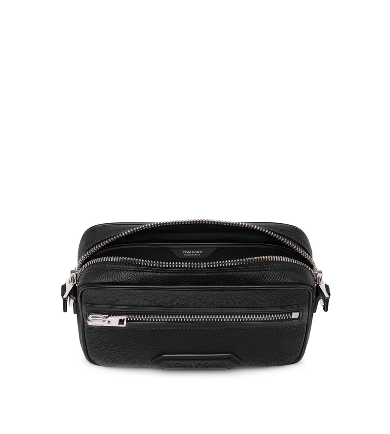 GRAIN LEATHER TRAVELLER SMALL MESSENGER 4