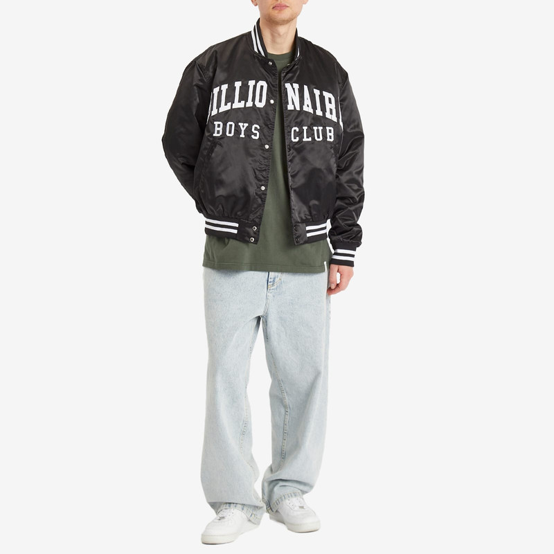 BILLIONAIRE BOYS CLUB Billionaire Boys Club College Satin Bomber Jacket outlook