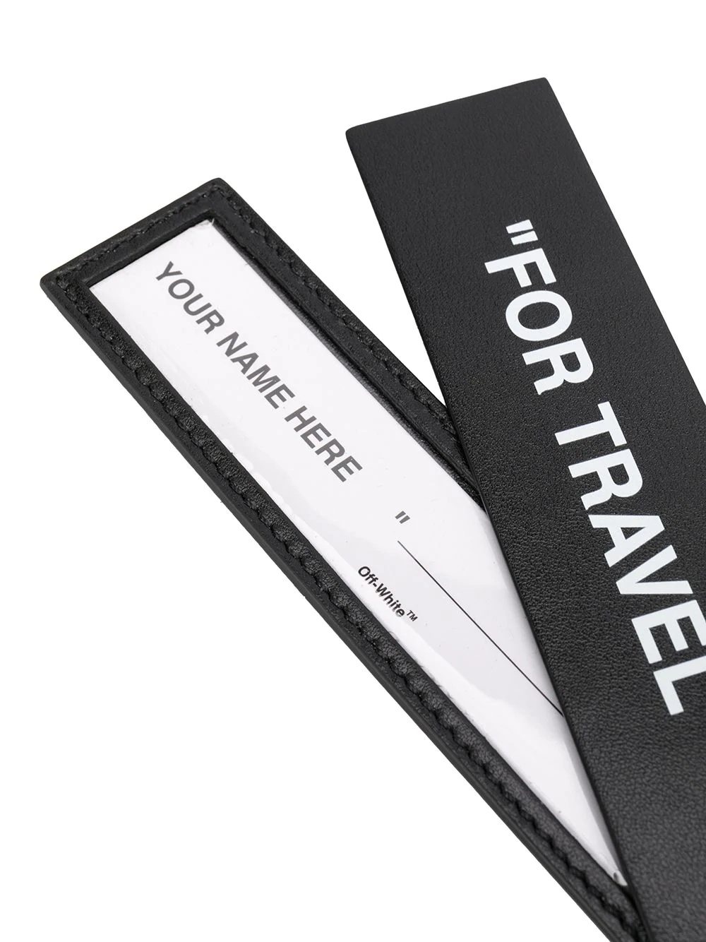 "For Travel" luggage tag - 3