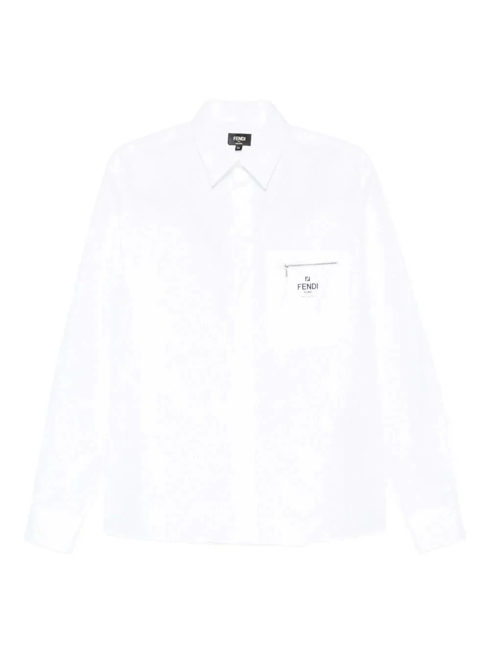 Fendi Men Shirt `Fendi Roma` Pocket - 1