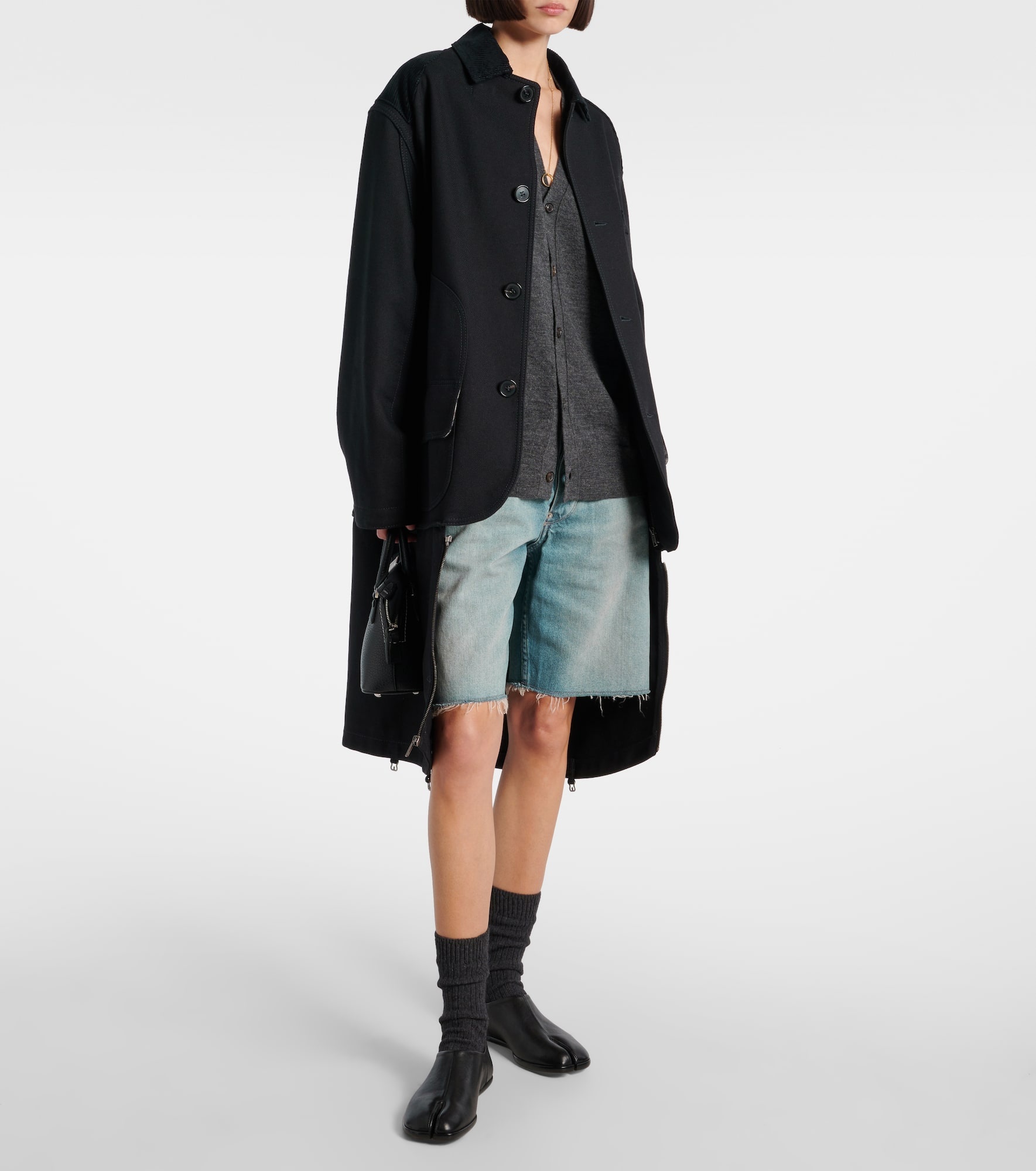 Denim Bermuda shorts - 2