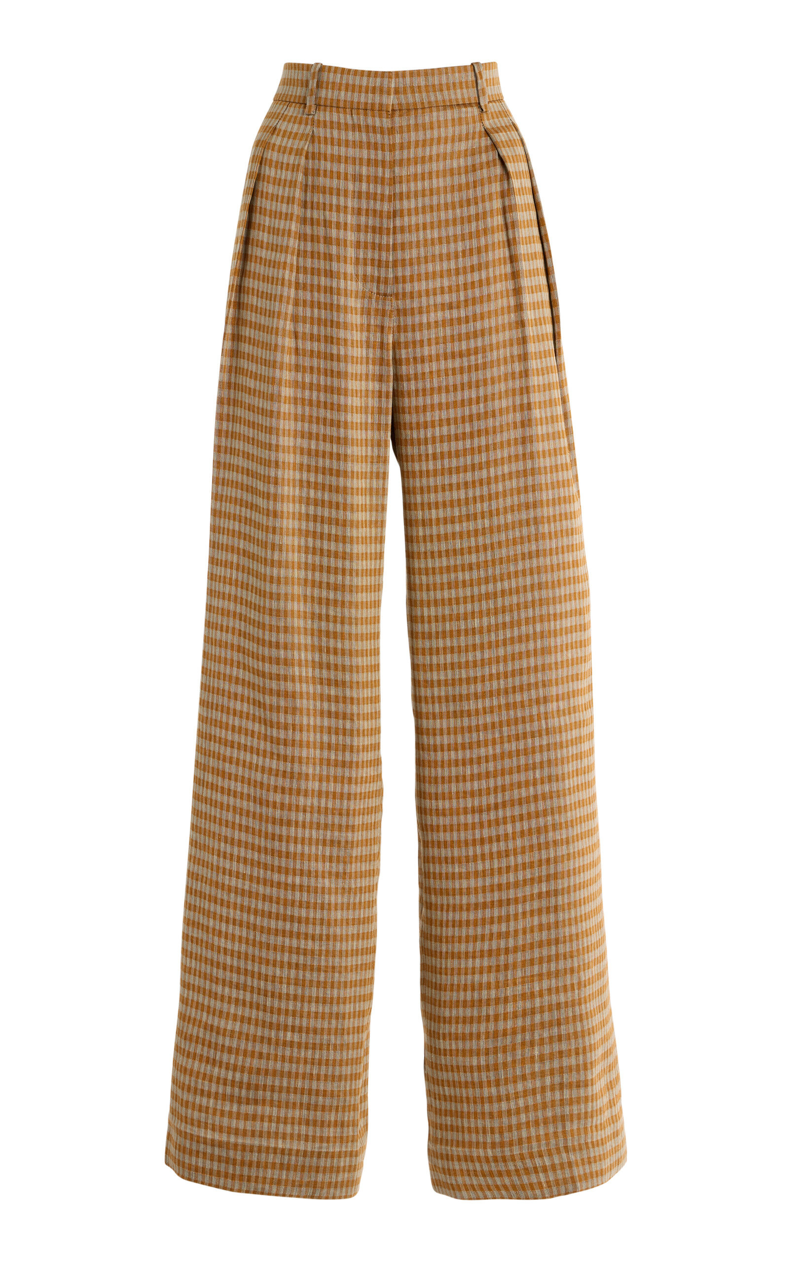 Sherry Linen-Blend Wide-leg Pants multi - 1