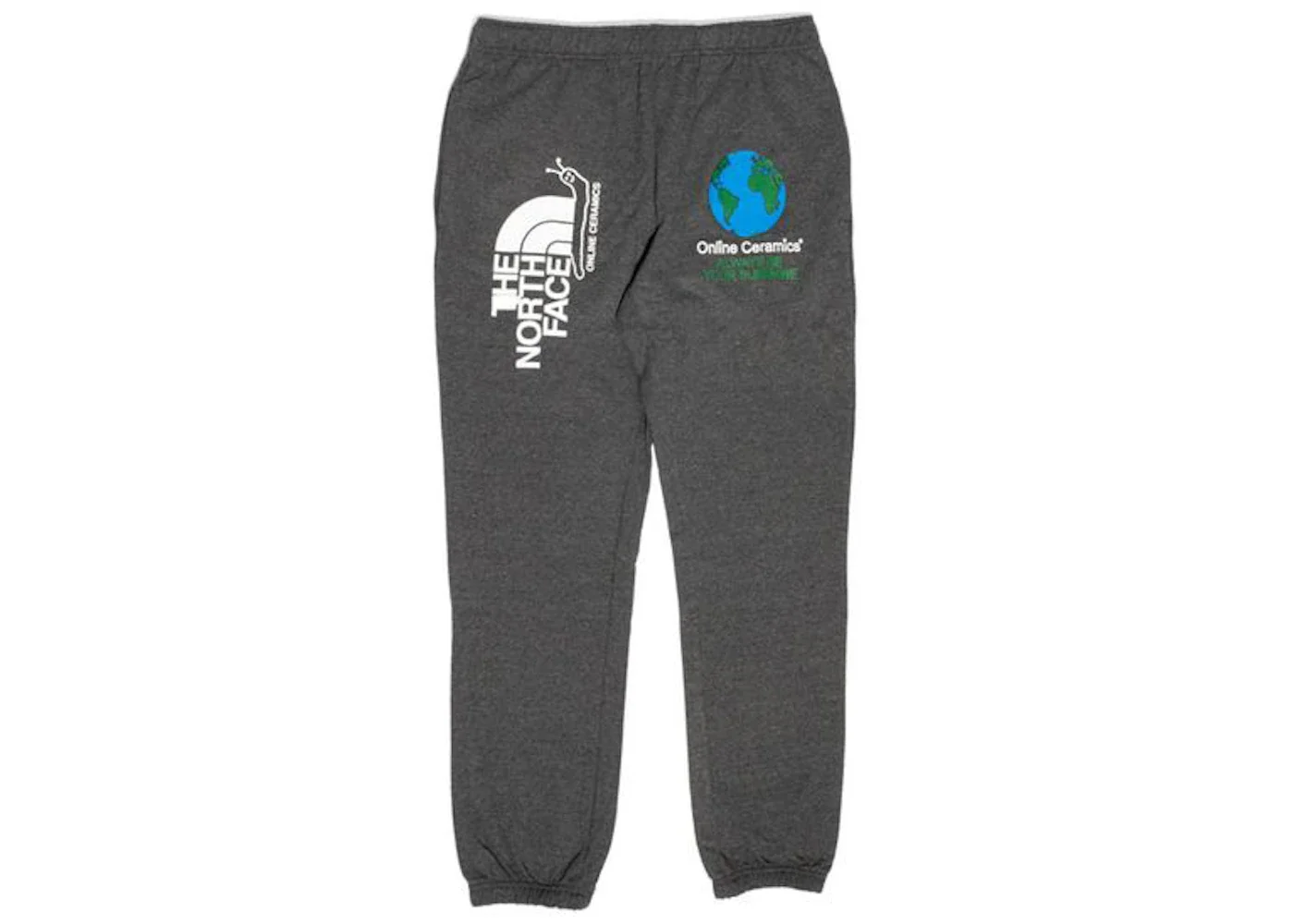 The North Face x Online Ceramics Regrind Sweatpants Black - 1