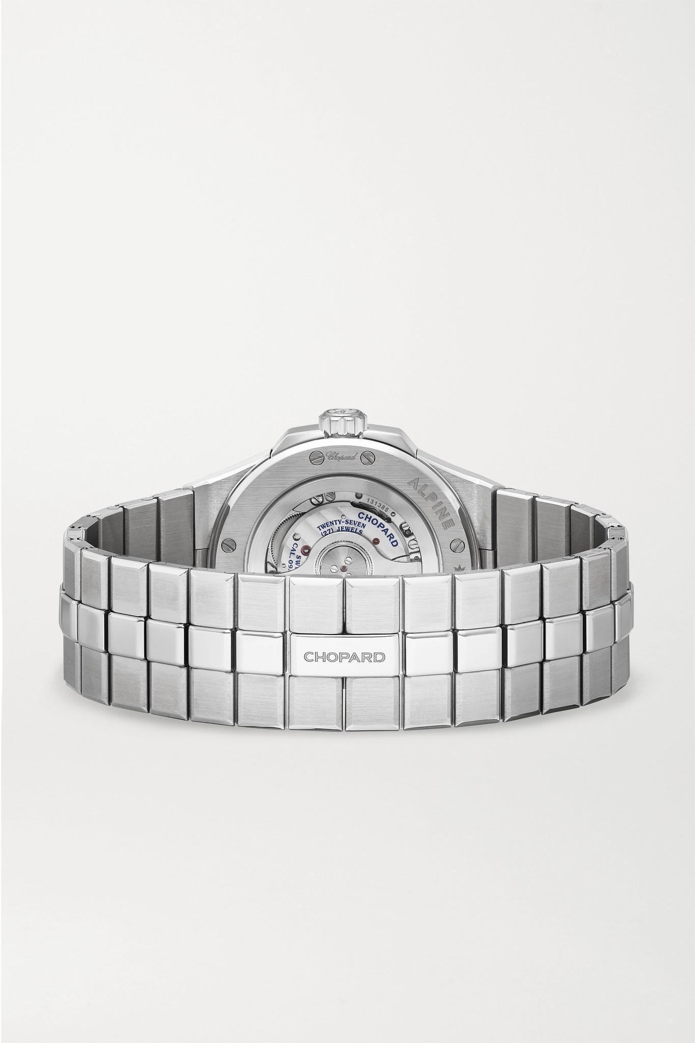 Alpine Eagle Automatic 36mm small stainless steel, mother-of-pearl and diamond watch - 7