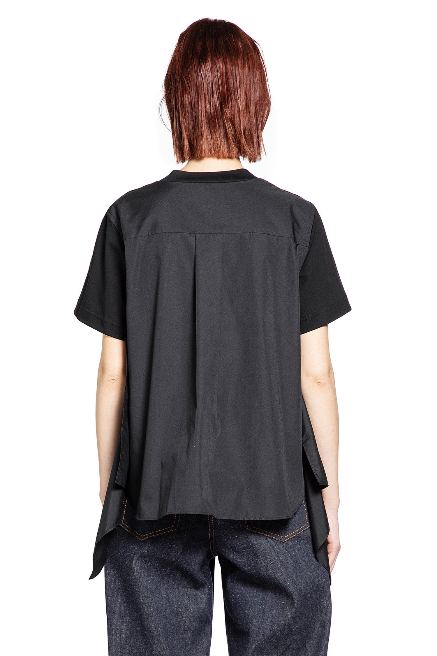 Poplin X Cotton Jersey T-shirt - 3