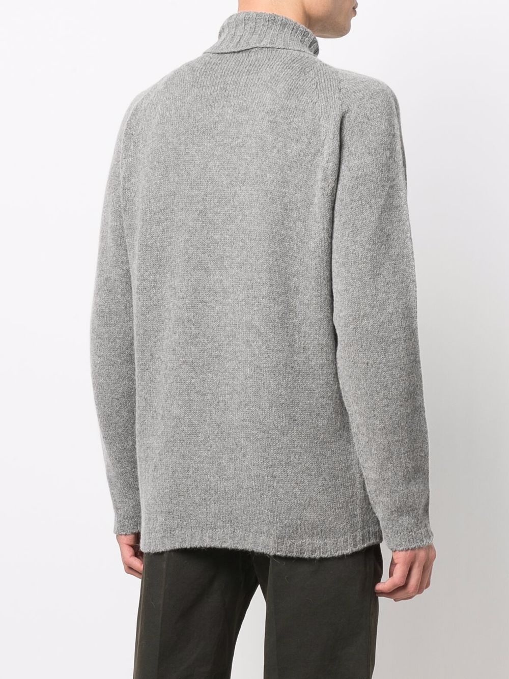 roll-neck wool-blend jumper - 4