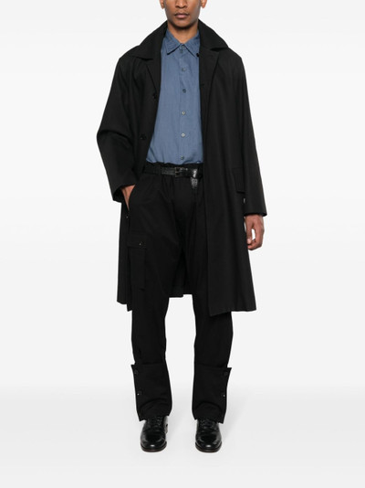 Yohji Yamamoto long-sleeves buttoned shirt outlook