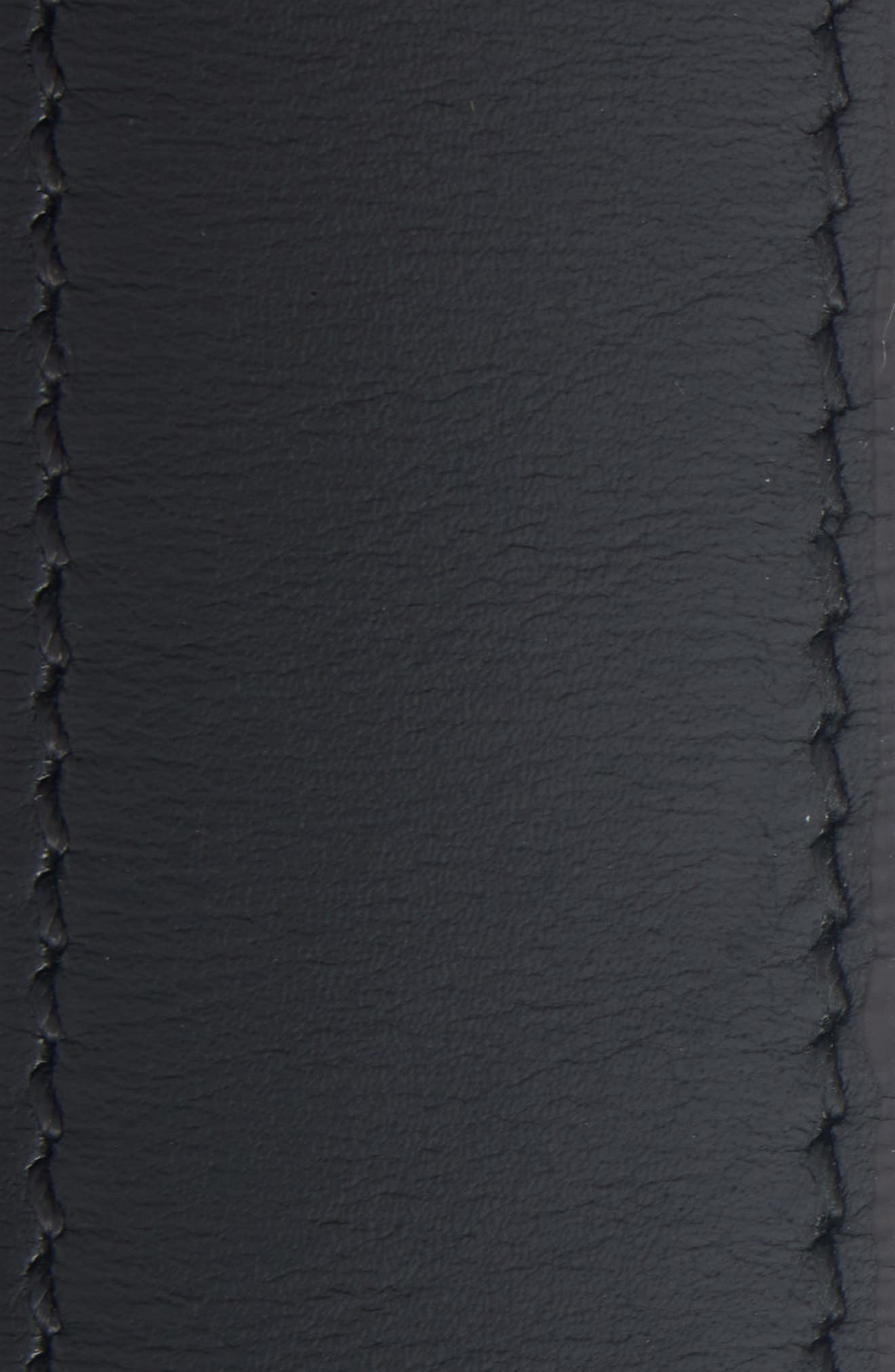 Givenchy Voyou Metal Tip Leather Belt in Black at Nordstrom - 3
