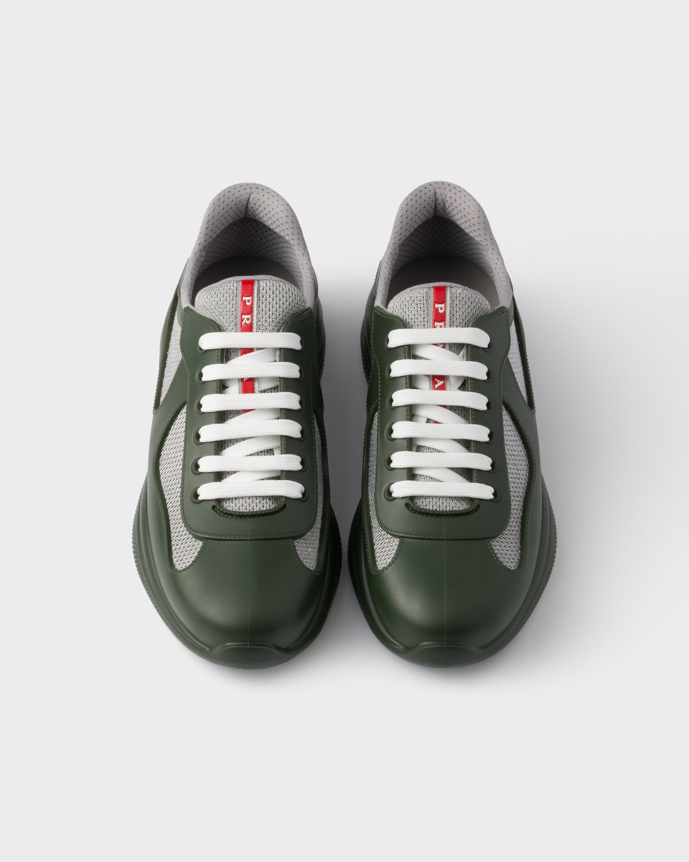 Prada America's Cup Soft rubber and bike fabric sneakers - 3