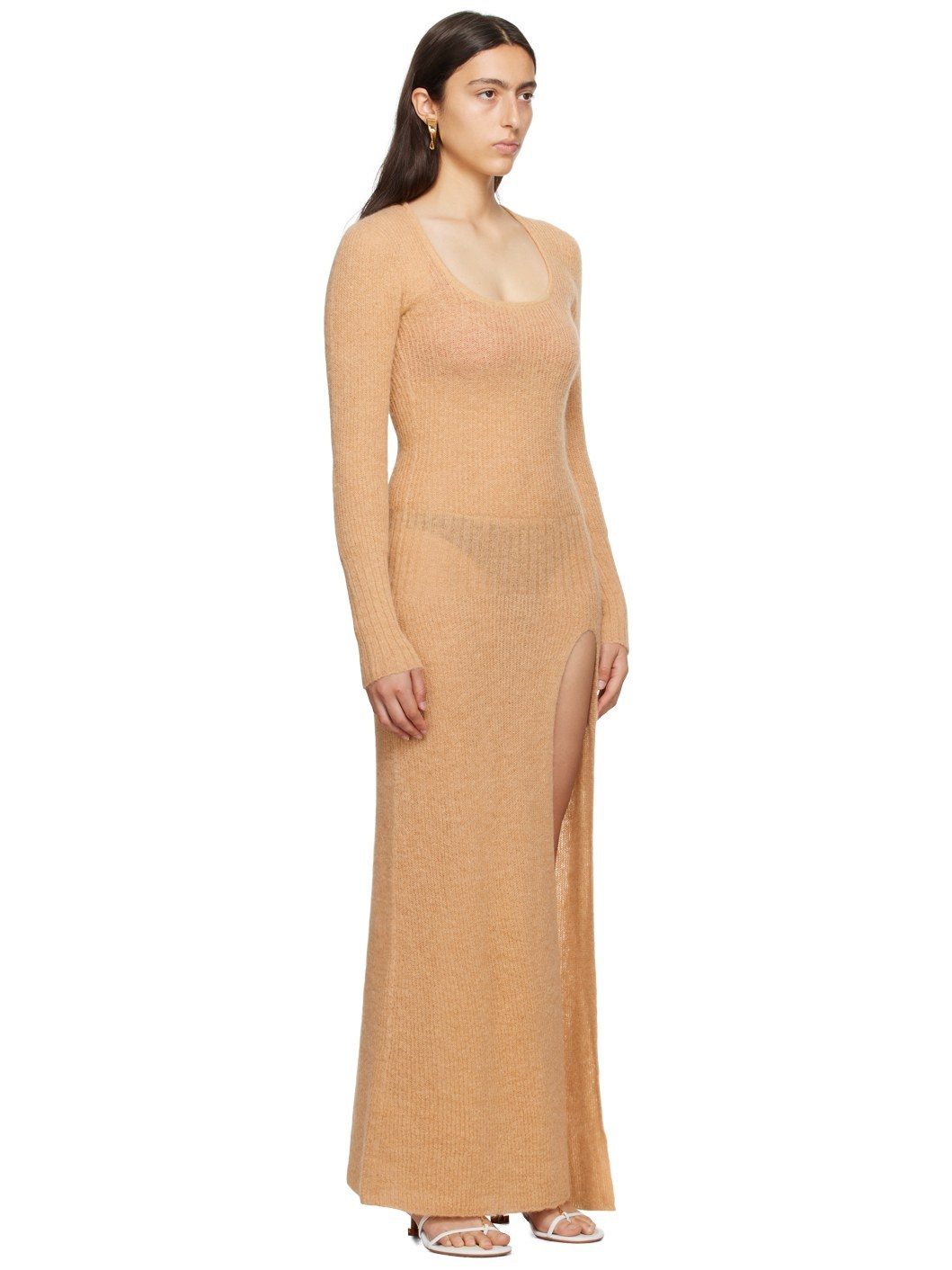 Beige Le Chouchou 'La Robe Dao' Maxi Dress - 2