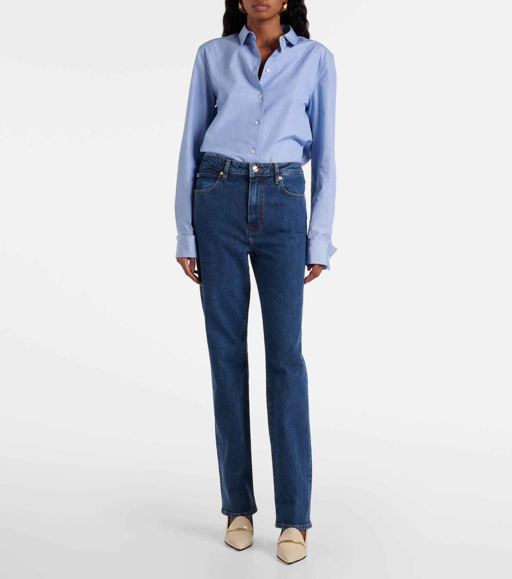 The Ruler high-rise straight jeans - 7