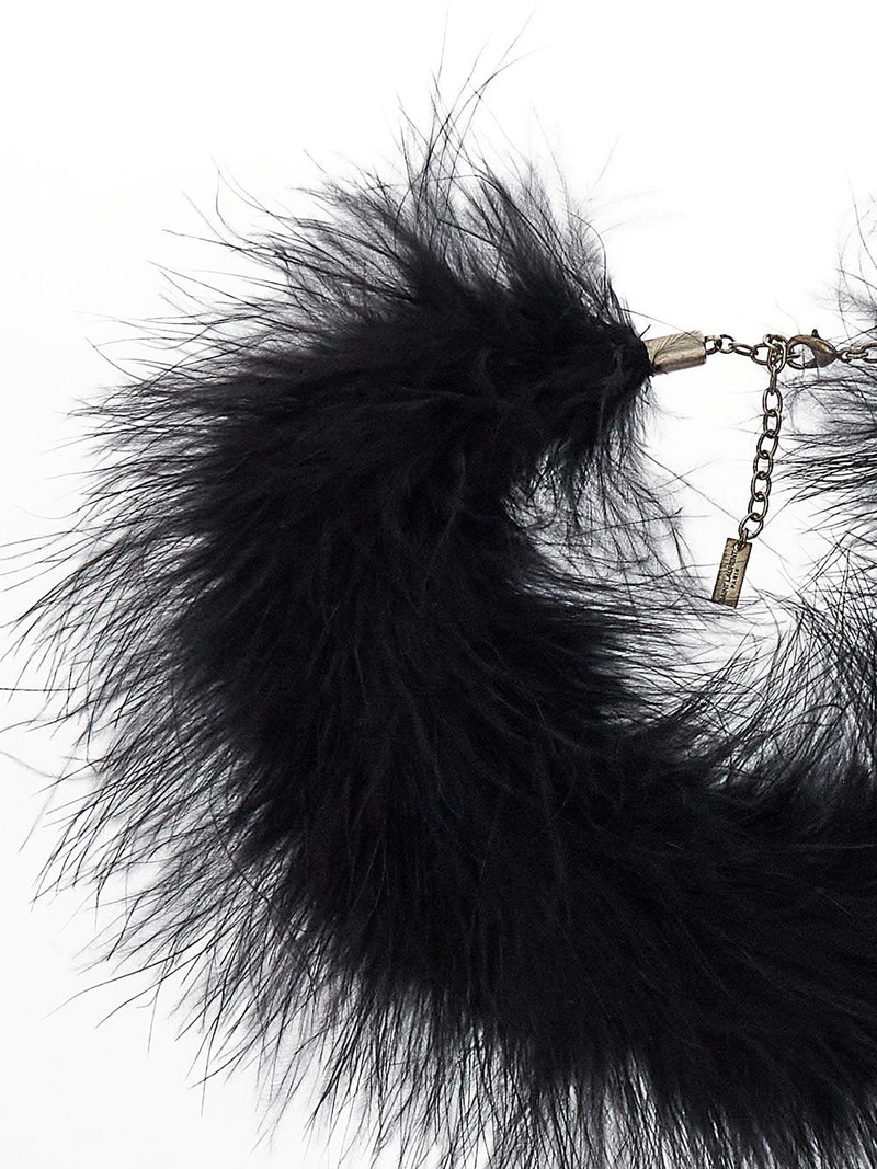 SAINT LAURENT Feathers Necklace outlook