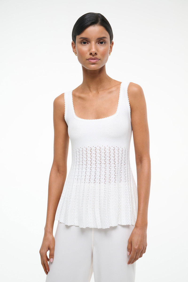 STAUD STAUD ELLEN TOP IVORY outlook