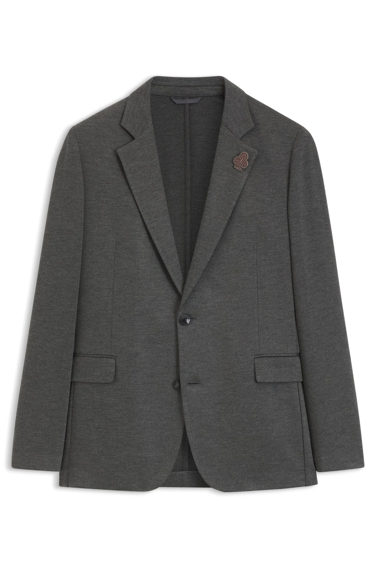 EXTRA-SLIM-FIT SUIT JACKET IN MELANGE STRETCH TWILL - 1