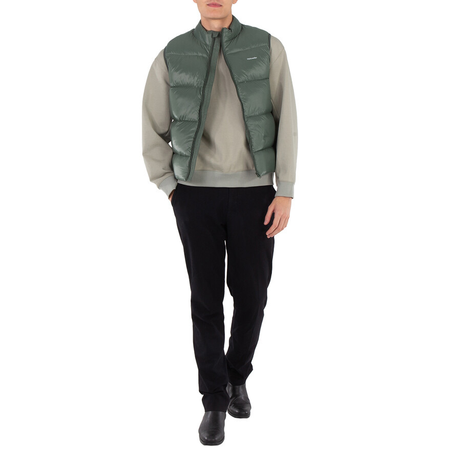 Holzweiler Men's Dark Green Shiny Daff Down Vest - 4