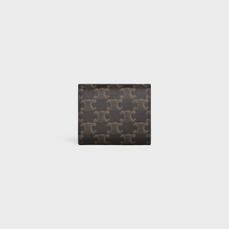 Small Wallet TRIOMPHE in Triomphe Canvas 3