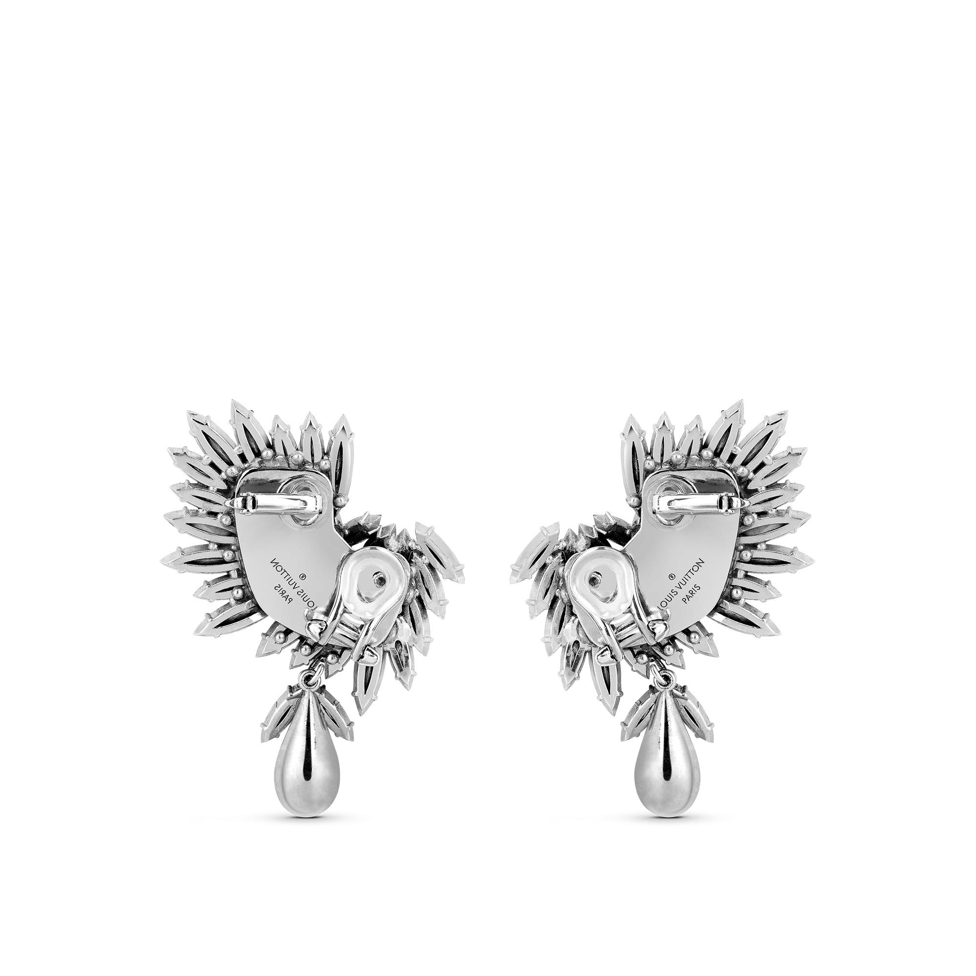 Petal Strass Earrings - 2