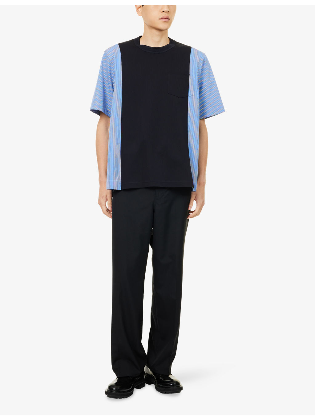 Straight-Leg Belted Wool And Cupro Suiting Trousers - 2
