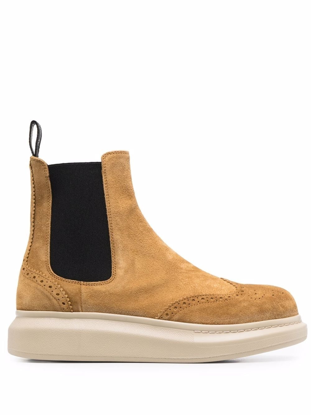 Hybrid suede Chelsea boots - 1