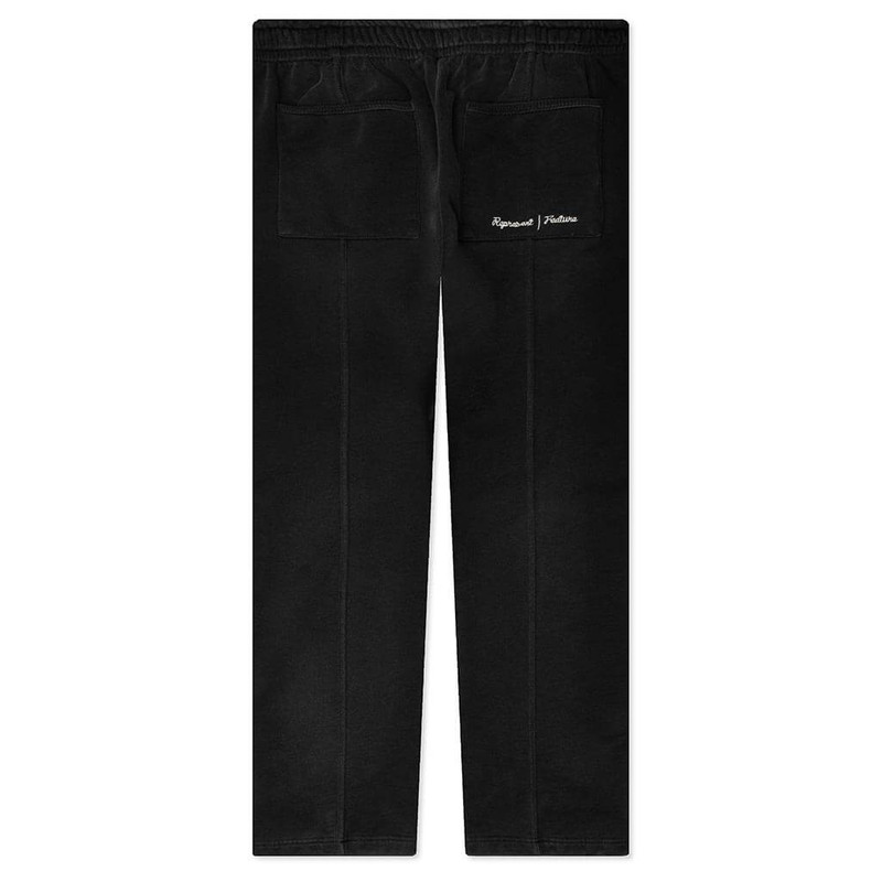 REPRESENT FEATURE X REPRESENT STEP HEM SWEATPANTS - STAINED BLACK outlook