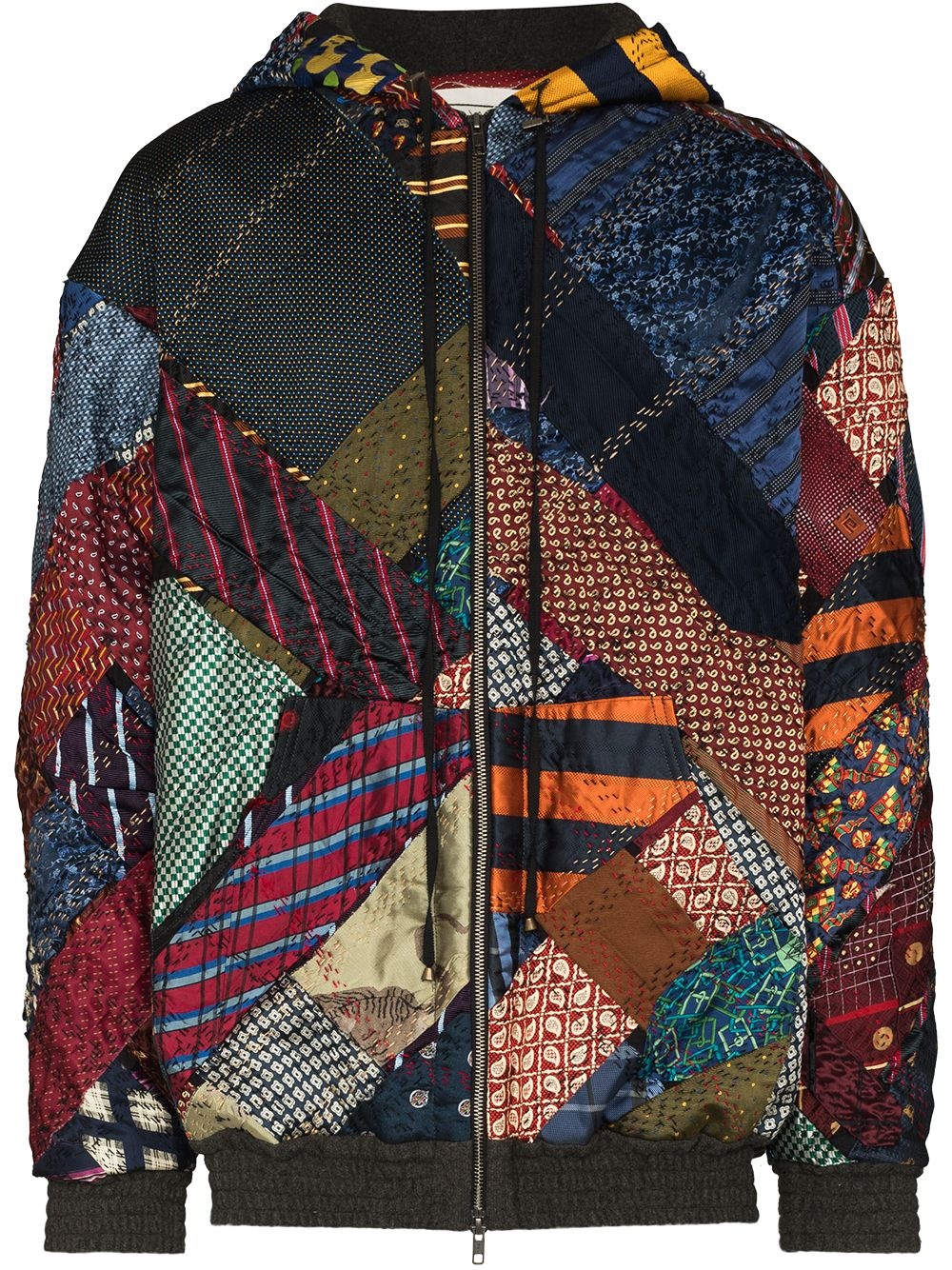 Hayden patchwork hooded jacket - 1