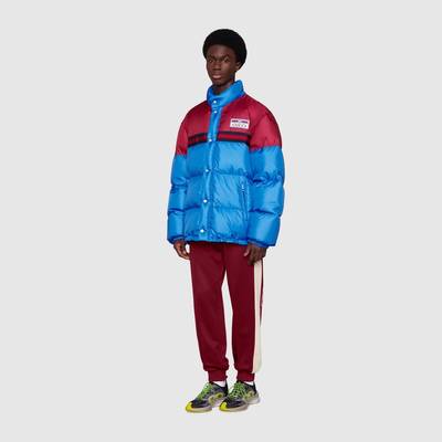 GUCCI Down padded nylon jacket outlook