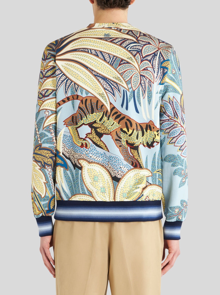 ROUND NECK PRINTED SWEATSHIRT - 4