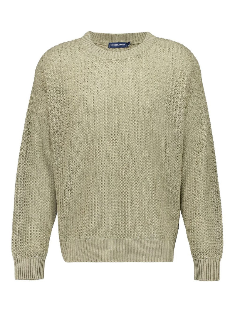 knitted crew-neck sweater 1