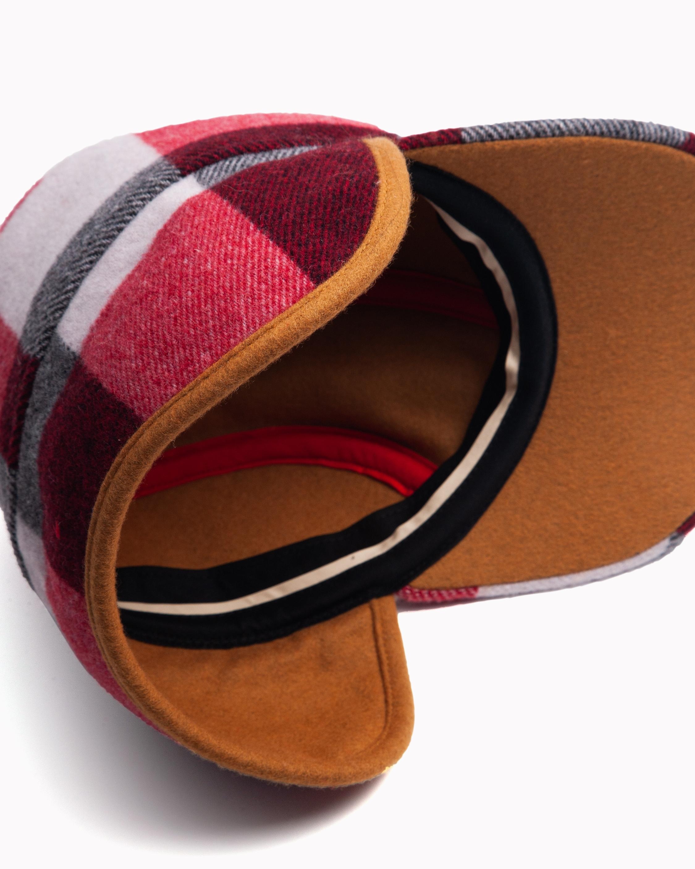 PLAID PILOT CAP - 3