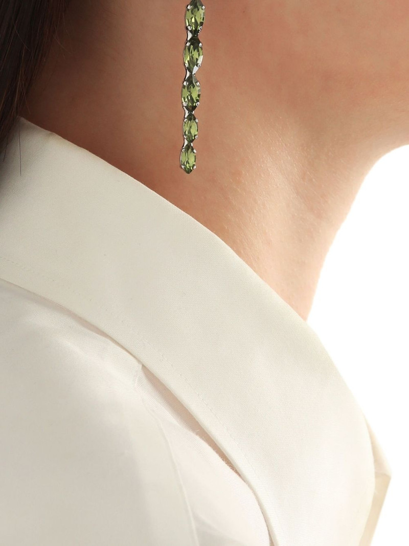 Simone Rocha crystal-embellished earrings outlook