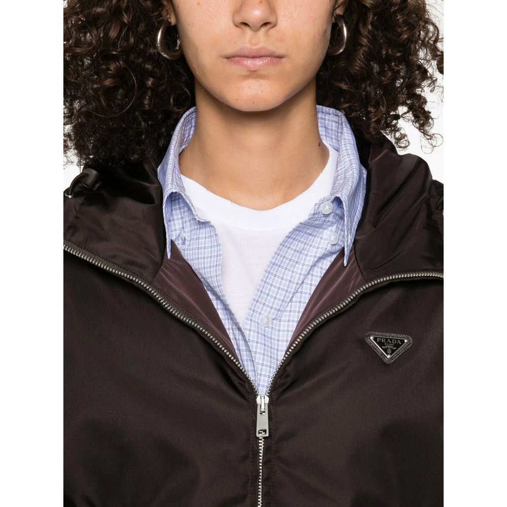 Prada Brown Jackets - Oversized Jackets Women - 3