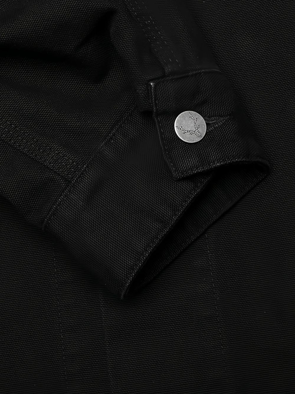 button-fastening shirt jacket - 3
