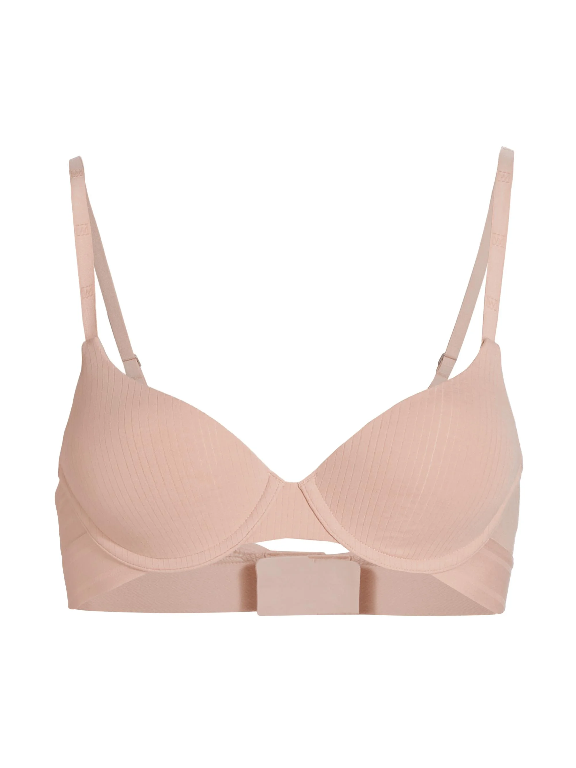 Women's Beauty Cotton Demi Underwire Bra - Powder Pink - 1