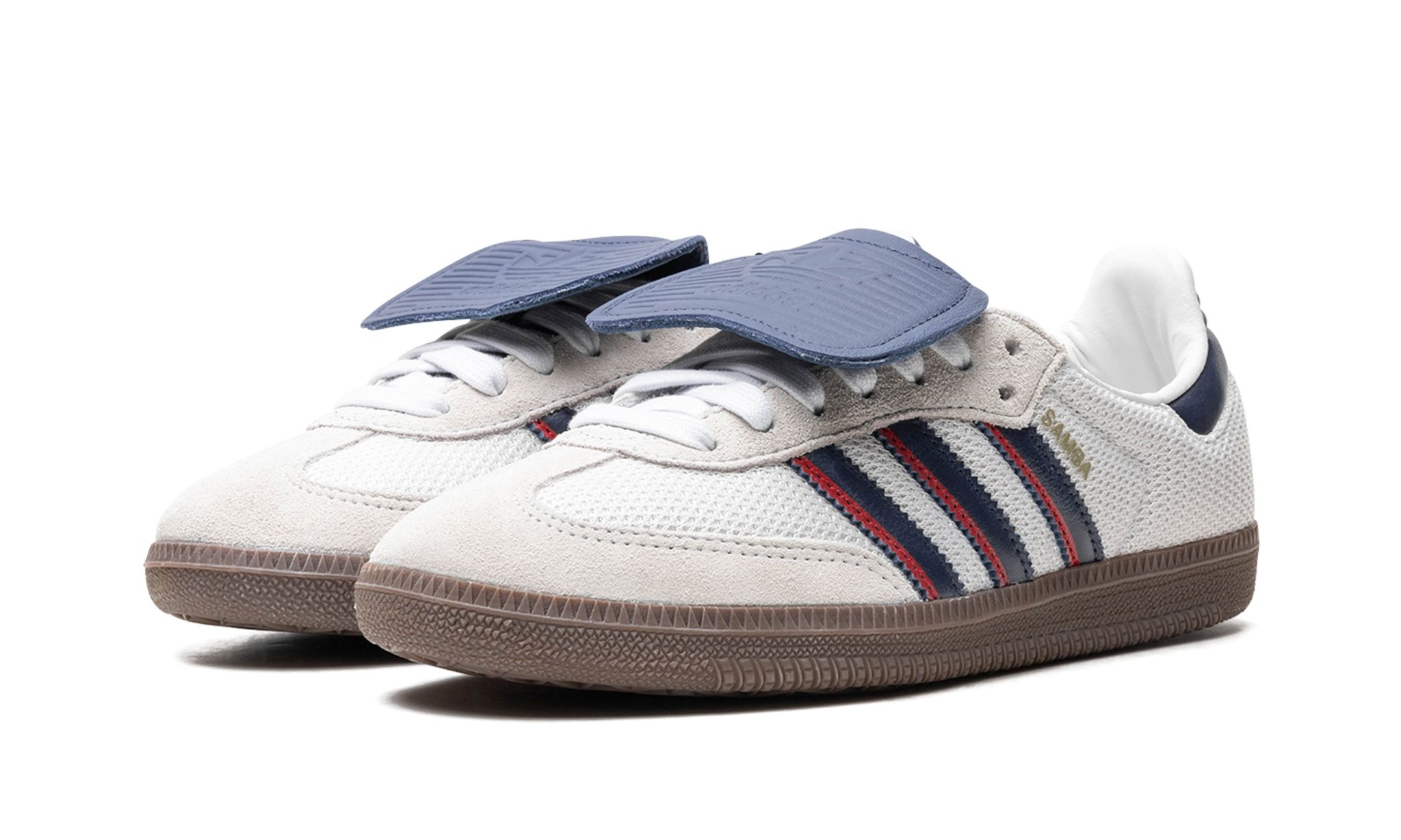 Samba LT "Crystal White Dark Blue" - 2