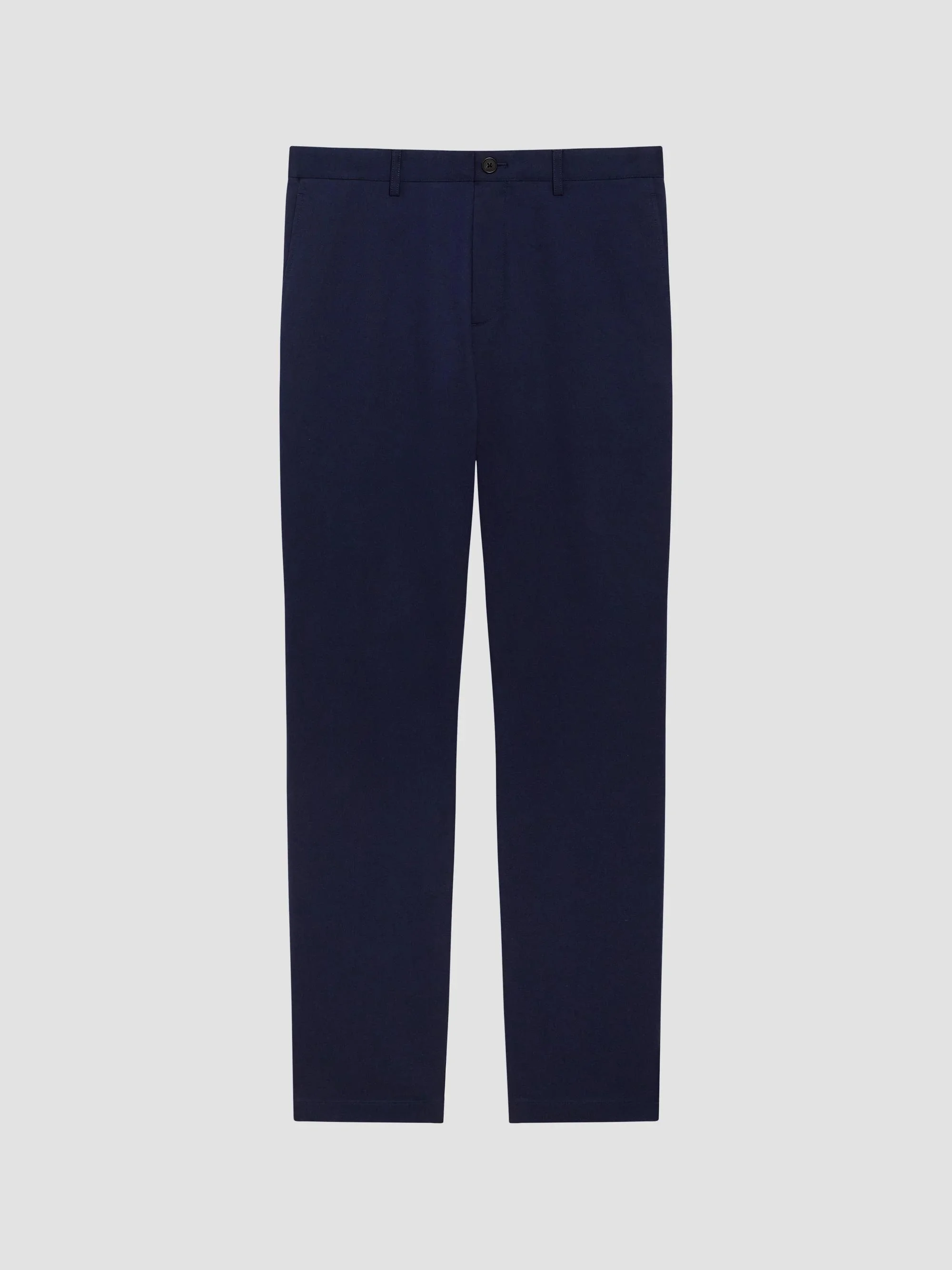 Men's Zaine Cotton Straight-Leg Pants - Baltic - 1